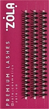 Парфумерія, косметика Накладні вії "Пучки" 20D, 11 mm - Zola