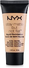 Духи, Парфюмерия, косметика УЦЕНКА Тональная основа - NYX Professional Makeup Stay Matte But Not Flat Liquid Foundation *