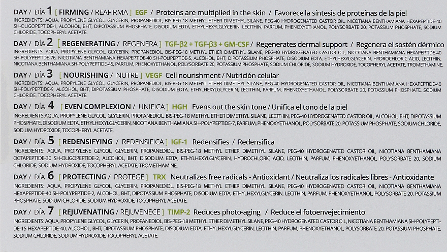 Ампули для обличчя - SesDerma Laboratories Factor G Renew Biostimulating Ampoules Anti-Ageing Action — фото N11