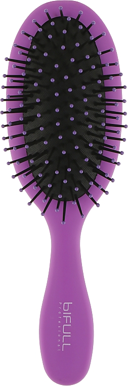 Щітка для волосся, м'яка, рурпурова - Perfect Beauty Brushes Cora Soft Touch Purple — фото N1