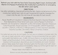Нічний крем для обличчя - Face Facts Cleansing Night Cream — фото N3