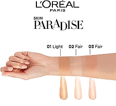 Тонуючий зволожуючий крем з натуральним сяючим фінішем - L`Oréal Paris Skin Paradise — фото N3