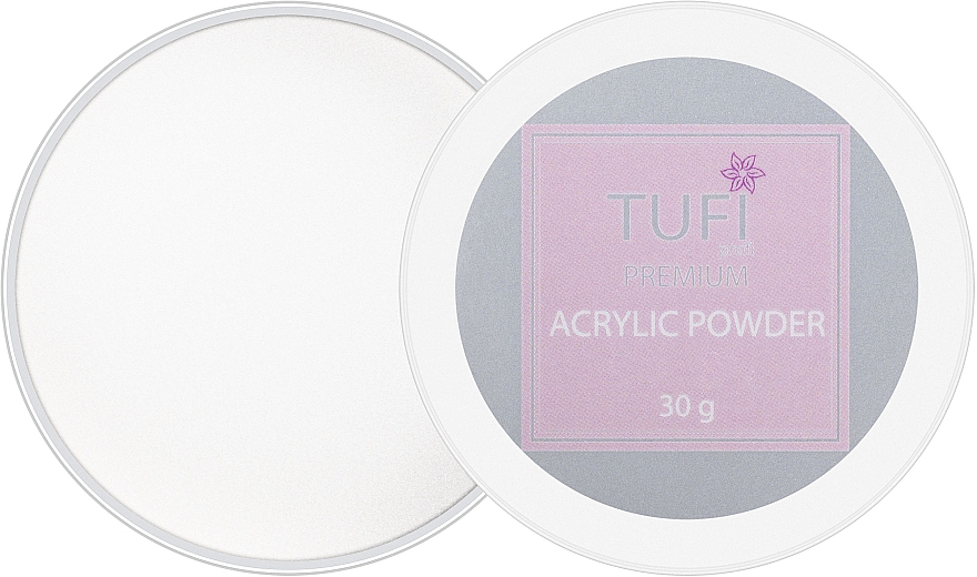 Акрилова пудра камуфлювальна, 30 г - Tufi Profi Premium Acrylic Powder — фото N1