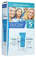 Духи, Парфюмерия, косметика Набор - Ducray Keracnyl Control (cl/gel/200ml + f/cr/30ml)