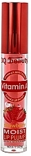 Блеск для губ "Клубника" - 3Q Beauty Vitamin A Moist Lip Plump Strawberry — фото N1