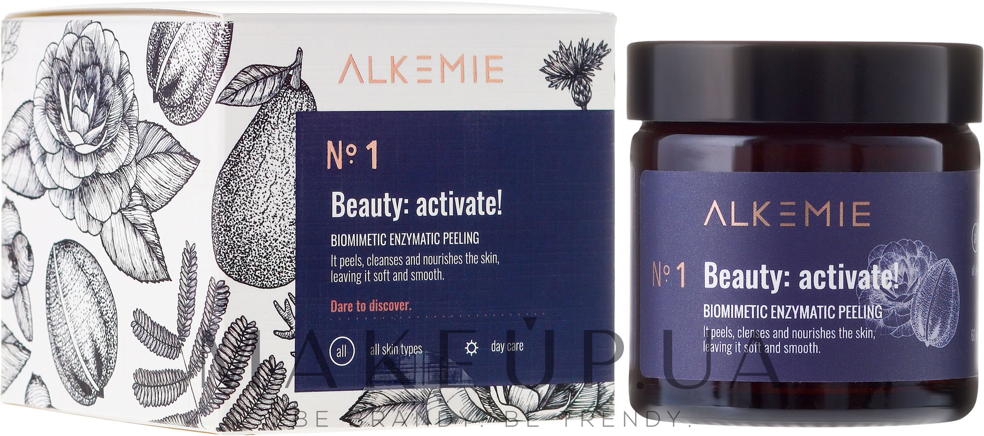 Скраб для лица - Alkmie Beauty Activate Enzymatic Peeling — фото 60ml