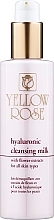 Духи, Парфюмерия, косметика Очищающее молочко с гиалуроновой кислотой - Yellow Rose Hyaluronic Cleansing Milk