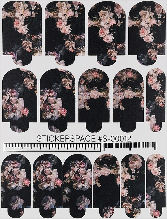 Дизайнерські наклейки для нігтів "Wraps S-00012" - StickersSpace — фото N1