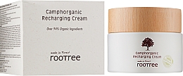 Зволожувальний крем для обличчя - Rootree Camphorganic Recharging Cream — фото N2