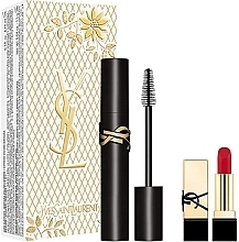 Парфумерія, косметика Набір - Yves Saint Laurent Mascara Lash Clash Set (mascara/9ml + lipstick/3.8g )