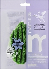 Парфумерія, косметика Масажна губка з ефектом ароматерапії, салатова - Martini SPA