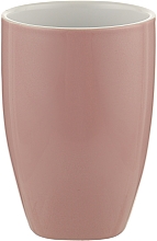 Парфумерія, косметика Склянка для зубних щіток керамічна, рожева - Kela Lindano