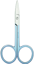 Ножницы для ногтей, синий - Titania Nail Scissors Blue — фото N1