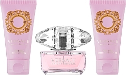 Versace Bright Crystal - Набір (edt/50ml + b/l/50ml + sh/gel/50ml) — фото N2