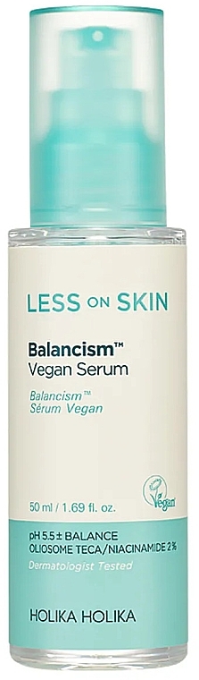 Сыворотка для лица - Holika Holika Less On Skin Balancism Vegan Serum — фото N1