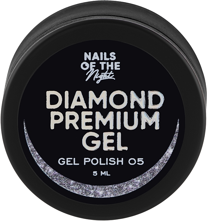 Гель-лак для ногтей - Nails Of The Night Diamond Premium Gel Gel Polish — фото N1