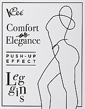 Парфумерія, косметика Універсальні легінси з ефектом пуш-ап - VCee Shaping Leggins With Push-Up Effect