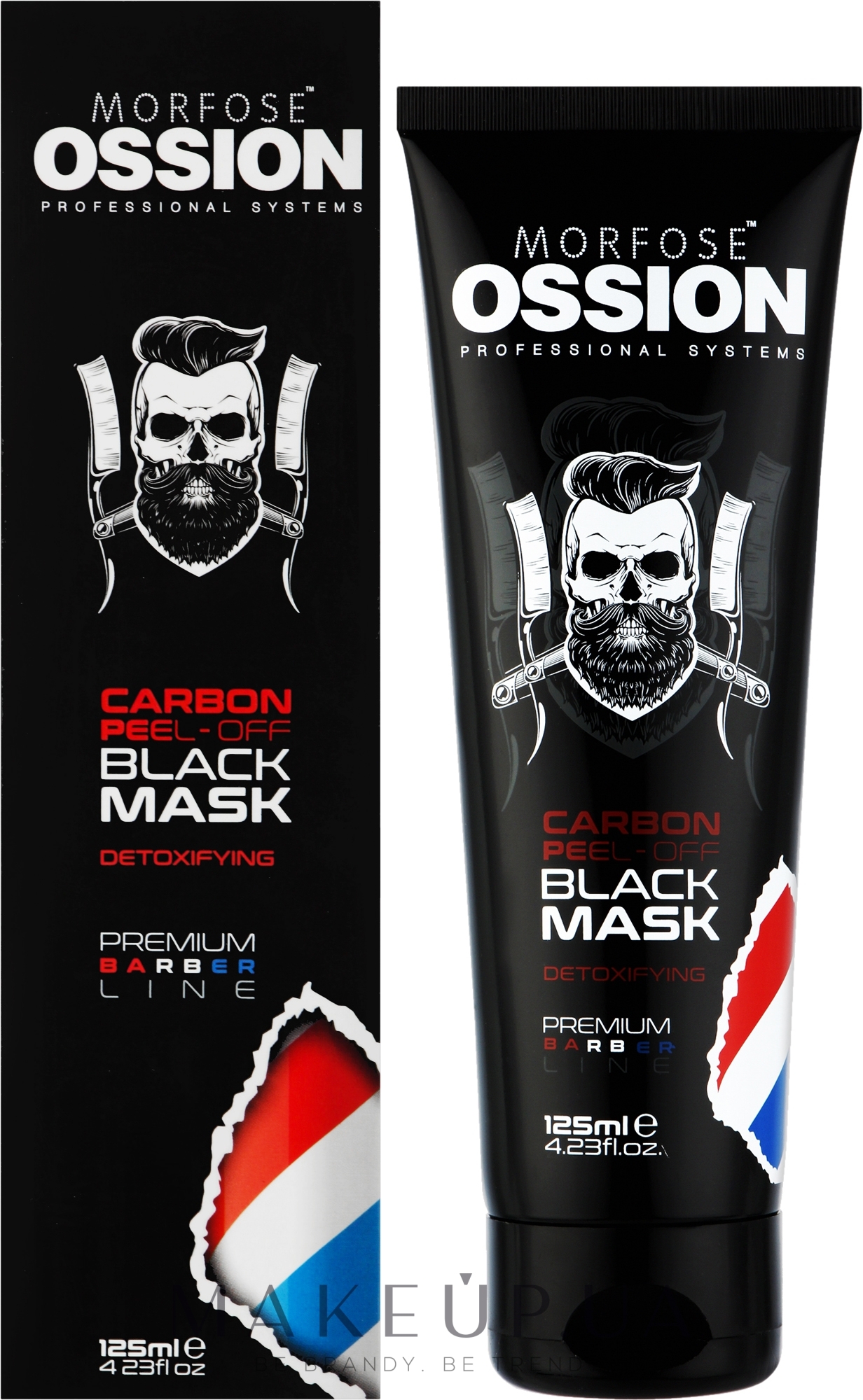 Маска-пилинг для лица - Morfose Ossion Carbon Peel-Off Black Mask — фото 125ml