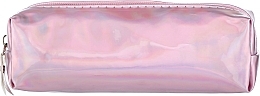 Косметичка BA-001R голографик, розовая - Cosmo Shop — фото N1