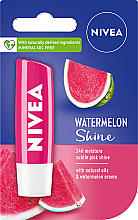 Духи, Парфюмерия, косметика Бальзам для губ "Фруктовое сияние Арбуз" - NIVEA Fruity Shine Watermelon Lip Balm