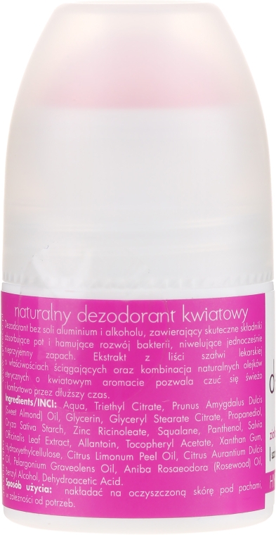 Натуральный цветочный дезодорант - Sylveco Natural Floral Deodorant — фото N2