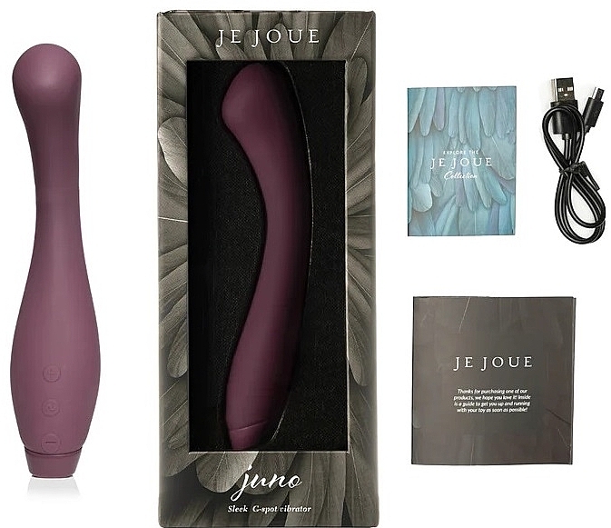 Вибратор, фиолетовый - Je Joue Juno G-Spot Vibrator Violet — фото N2