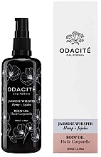 Духи, Парфюмерия, косметика Масло для тела "Конопля + жожоба" - Odacite Jasmine Whisper Hemp + Jojoba Body Oil