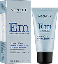 Маска для лица для обезвоженной кожи - Arnaud Aqua Detox Hydrating Face Mask — фото N2