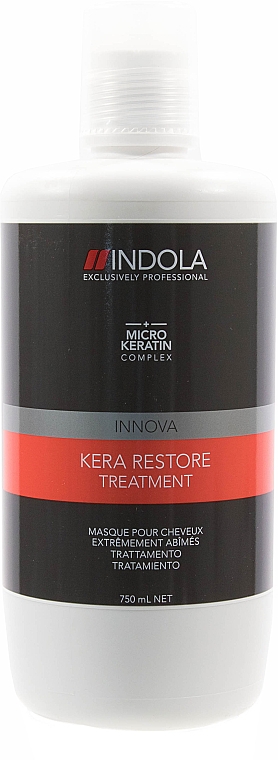 Маска для волос "Кератиновое восстановление" - Indola Innova Kera Restore Mask — фото N3