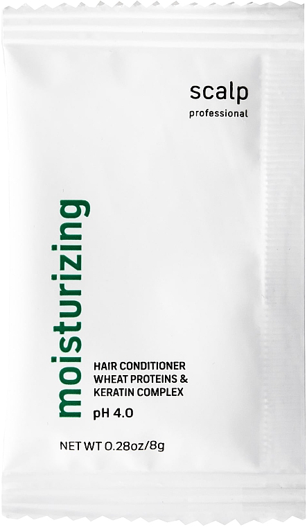 Бальзам для волос с кератином и протеинами "Увлажняющий" - Scalp Moisturizing Hair Conditioner Wheat Proteins & Keratin Complex (мини) — фото N1