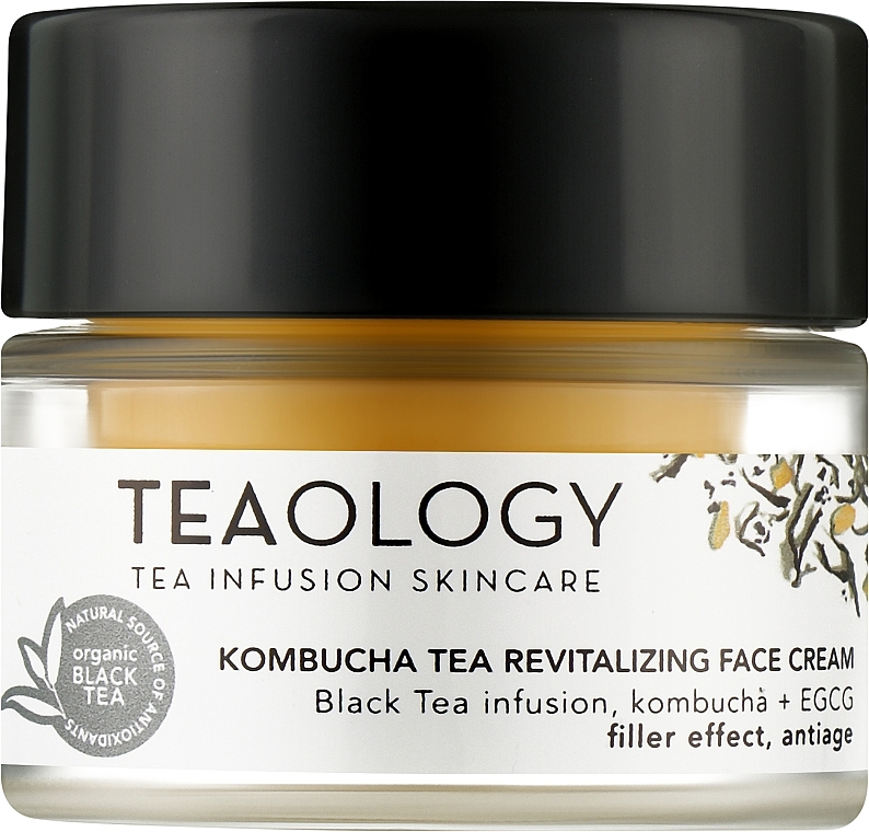 Відновлювальний крем для обличчя - Teaology Kombucha Tea Revitalizing Face Cream — фото N1