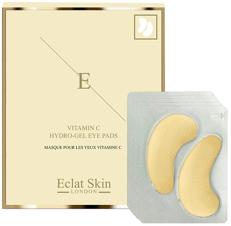 Патчі під очі - Eclat Skin London Vitamin C Hydrogel Eye Pads — фото N1