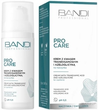 Крем для лица с транексамовой кислотой и азелоглицином - Bandi Professional Pro Care Tranexamic Acid And Azeloglycine Face Cream  — фото 50ml