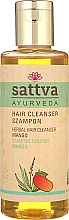 Парфумерія, косметика Шампунь для волосся - Sattva Ayurveda Mango Herbal Hair Cleanser Shampoo