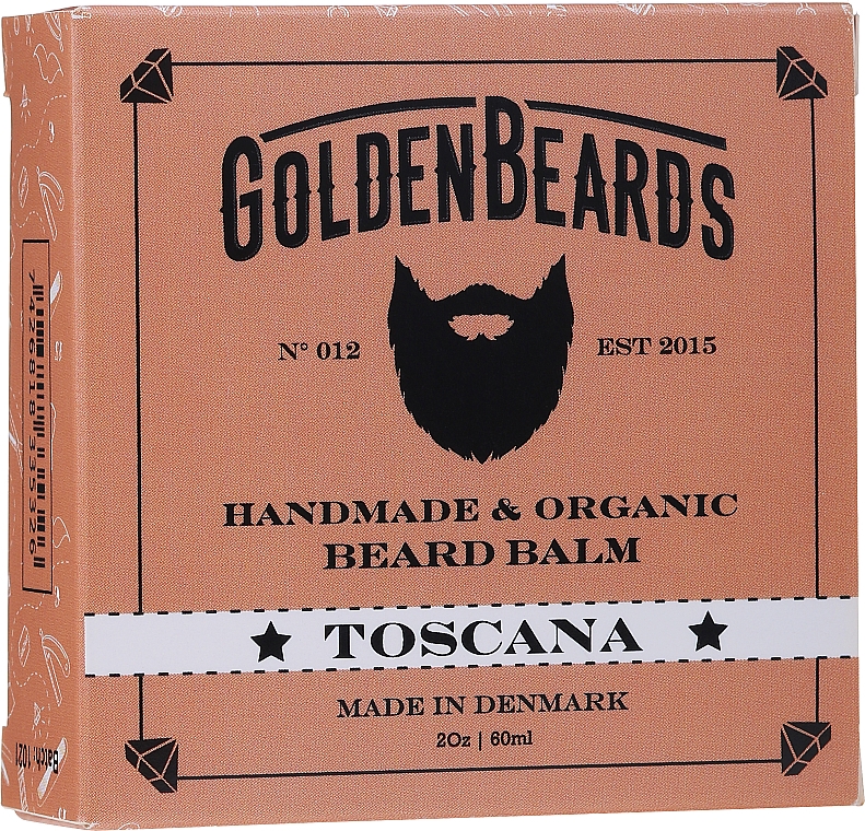 Бальзам для бороди "Toscana" - Golden Beards Beard Balm — фото N4