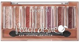 Духи, Парфюмерия, косметика Палитра теней - Lovely Peach Desire