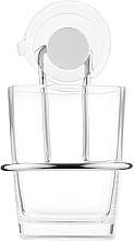 Парфумерія, косметика Склянка для зубних щіток, зелено-прозора - Bisk Geco
