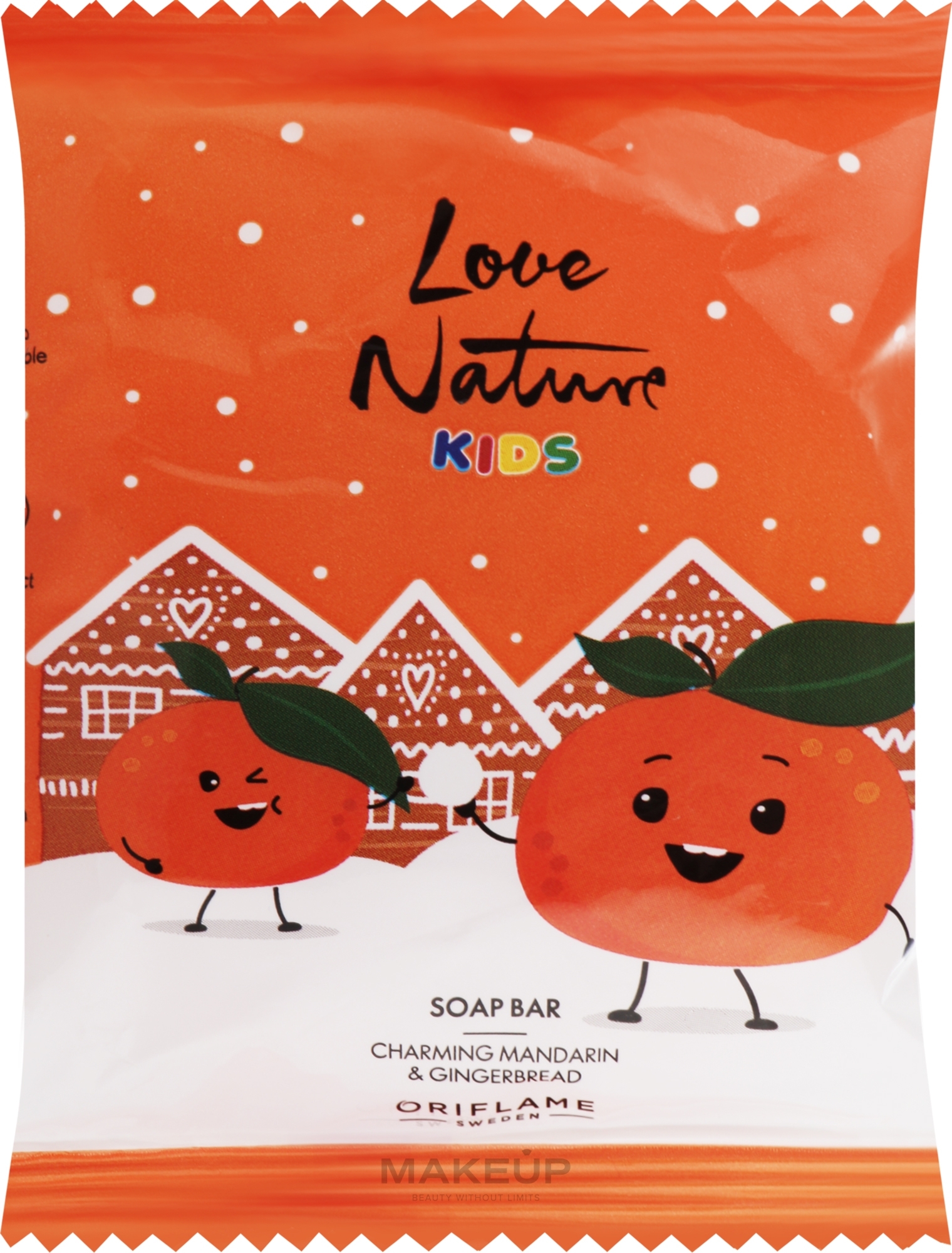 Детское мыло с ароматом мандарина и пряников - Oriflame Love Nature Kids — фото 75g
