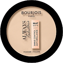Духи, Парфюмерия, косметика Матирующая пудра для лица - Bourjois Always Fabulous Mat Powder
