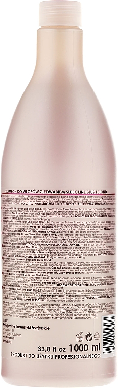 Шампунь для волосся - Stapiz Sleek Line Blush Blond Shampoo — фото N4