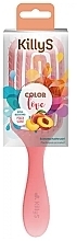 Парфумерія, косметика Щітка для волосся, персикова - Killys Color Love Peach