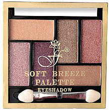 Духи, Парфюмерия, косметика УЦЕНКА Тени для век, EP-06 - Fleur Soft Breeze Palette Eyeshadow *