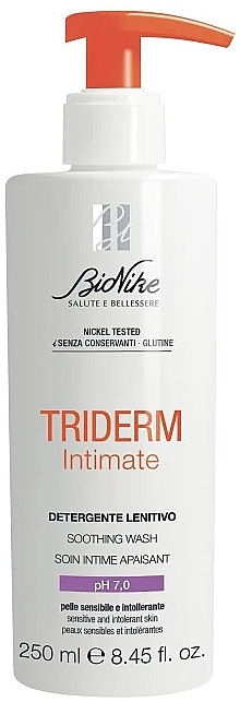 Гель для інтимної гігієни - BioNike Triderm Intimate Refreshing Cleanser Ph 7.0 — фото N1