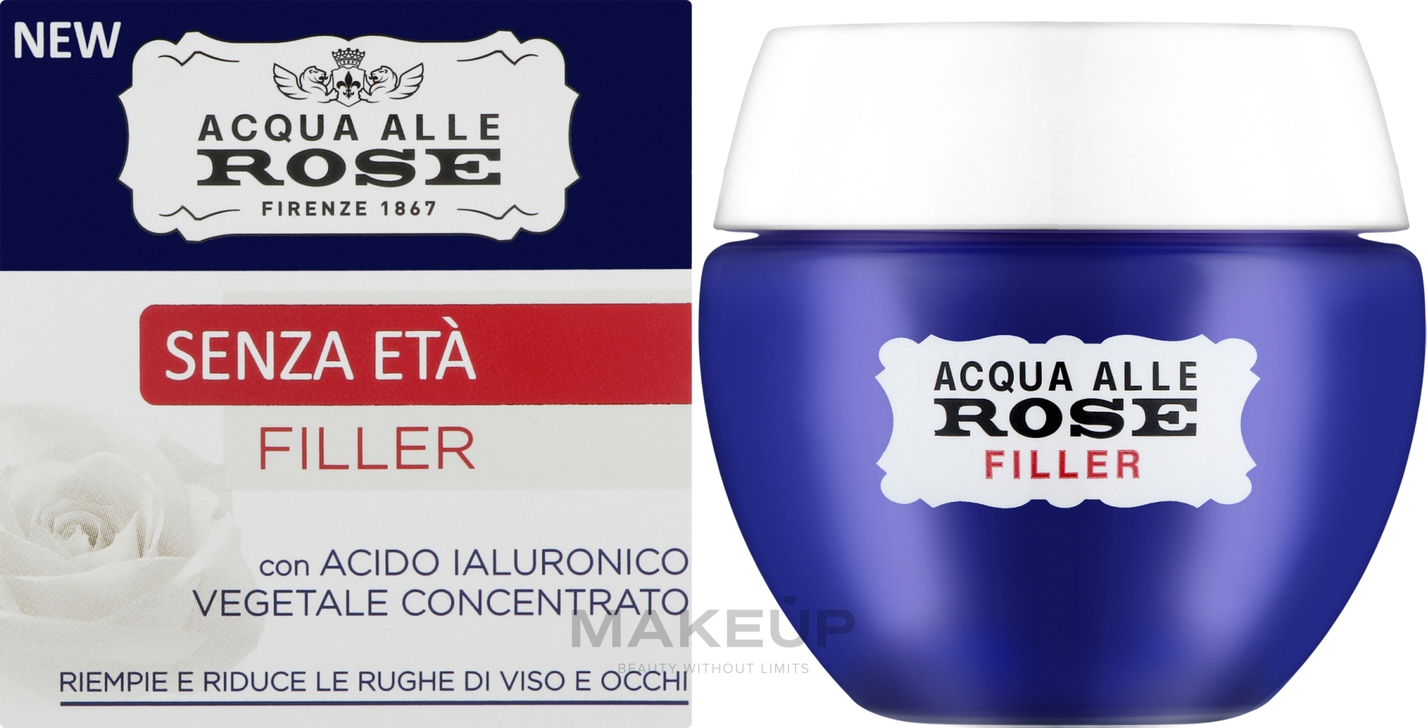 Крем-филлер для лица и глаз - Roberts Acqua Alle Rose Filler Cream — фото 50ml