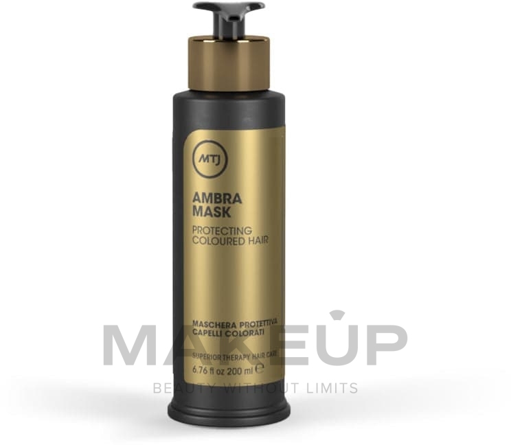 Маска для волосся - MTJ Cosmetics Superior Therapy Amber Nero Mask — фото 200ml