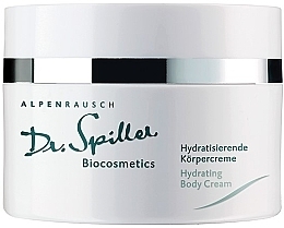 Парфумерія, косметика Зволожувальний крем для тіла - Dr. Spiller Alpenrausch Hydrating Body Cream