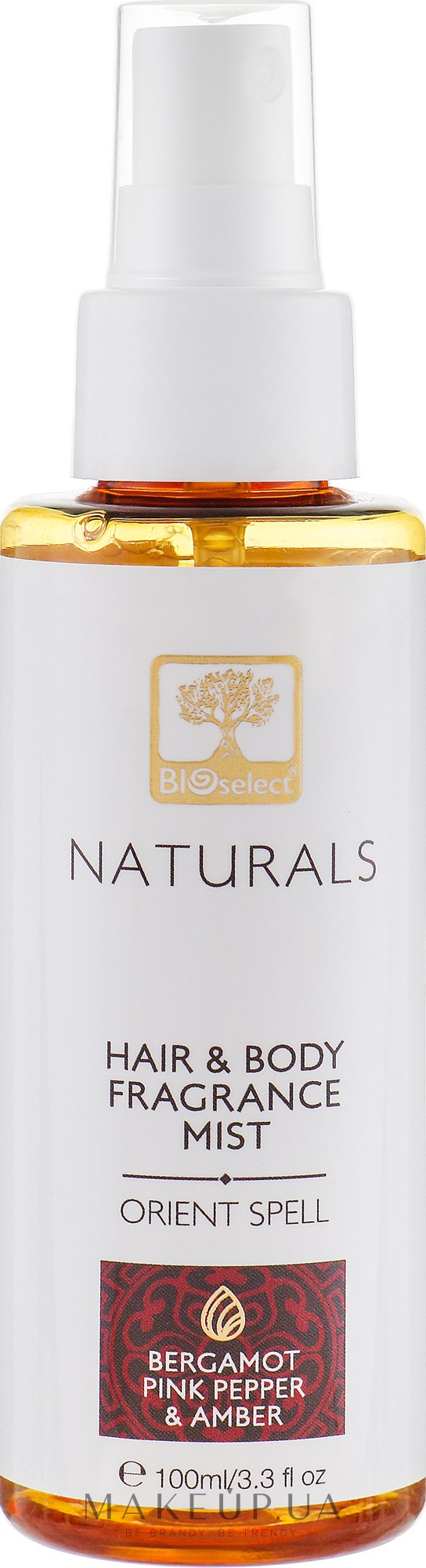 Парфюмированный спрей для тела и волос "Восточное заклинание" - BIOselect Naturals Fragrance Mist — фото 100ml