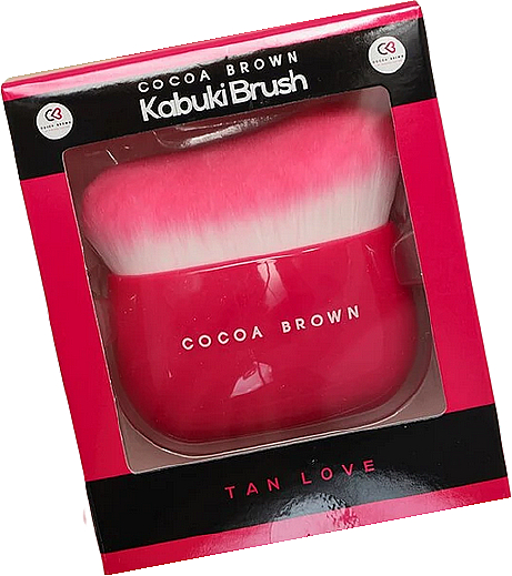 Кисть кабуки - Cocoa Brown Kabuki Brush Tan Love — фото N2
