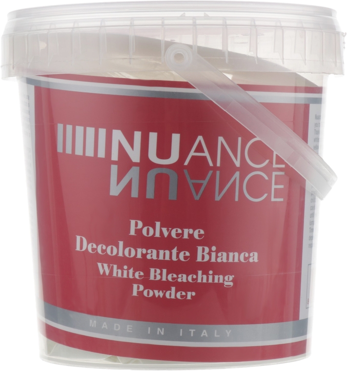Пудра обесцвечивающая белая - Nuance White Bleaehing Powder — фото N1