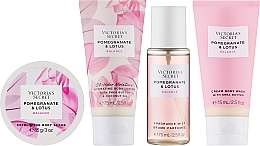 Подарочный набор, 5 продуктов - Victoria's Secret The Balance Starter Kit Pomegranate & Lotus — фото N2